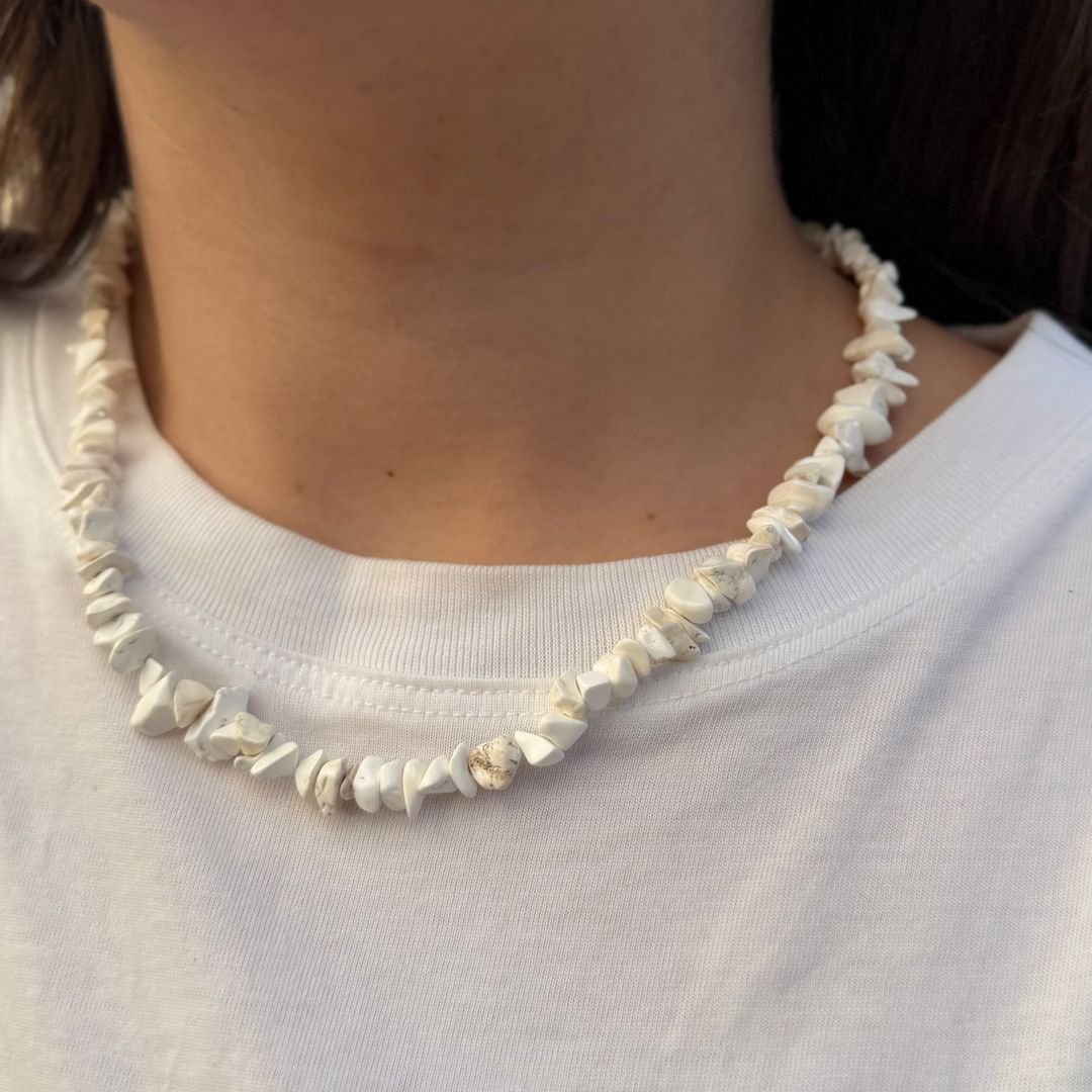Collar Escalla Blanco