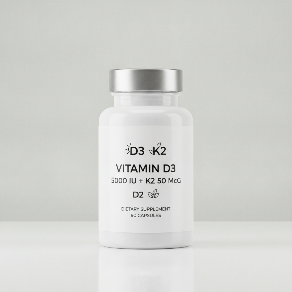 Vitamina D3 5.000 IU + K2 50 mcg