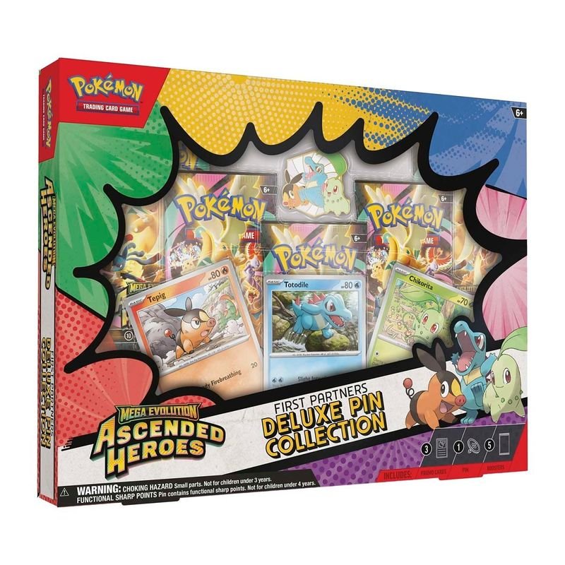 Pokémon Ascended Heroes - Pin Collection First Partners
