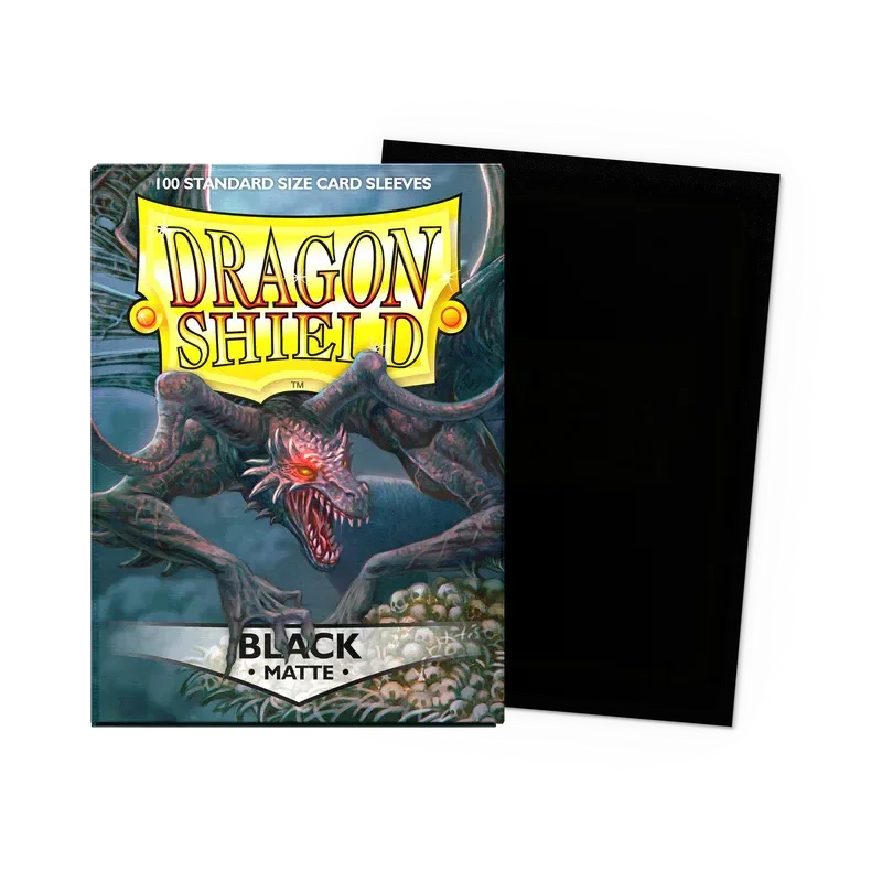 Dragon Shield Sleeves Negro Matte 100