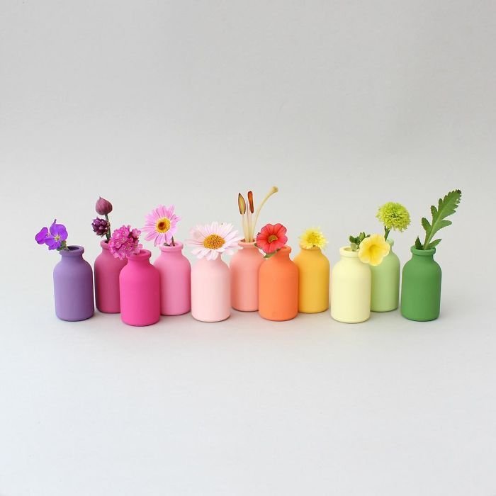 Floreros pequeños