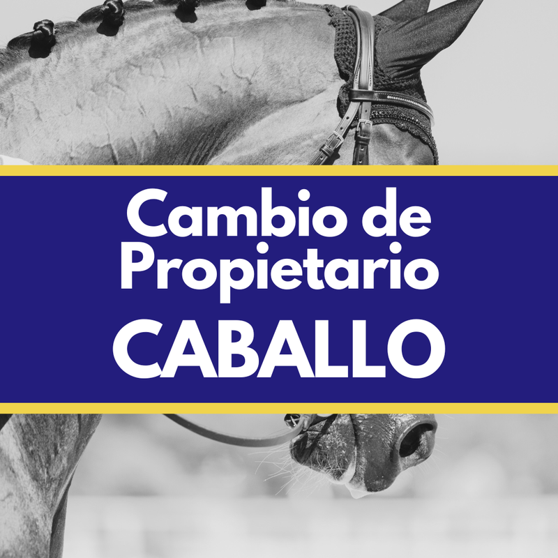 Cambio de Propietario de Equino -FUDE