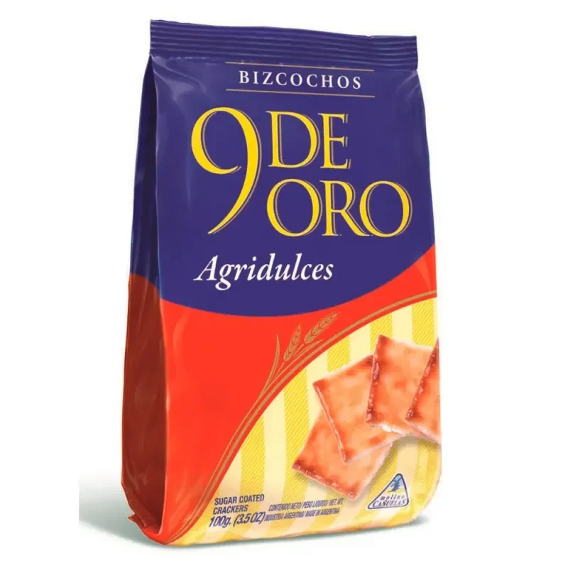Galletitas 9 de Oro Agridulces 100g