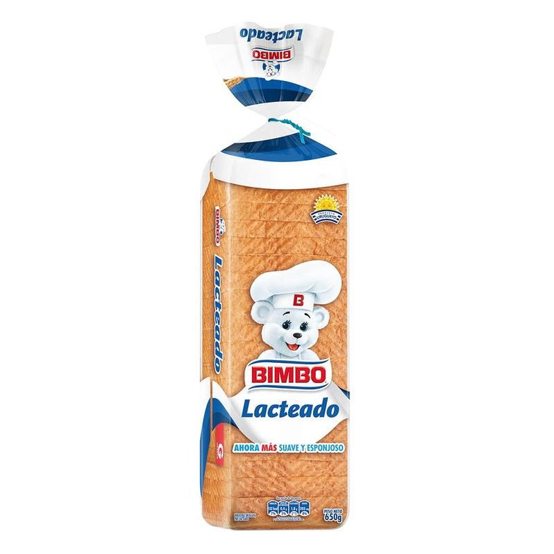 Pan Lacteado Bimbo 650g