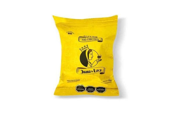 Alfajor Juana La Loca Salchichón con Dulce de Leche