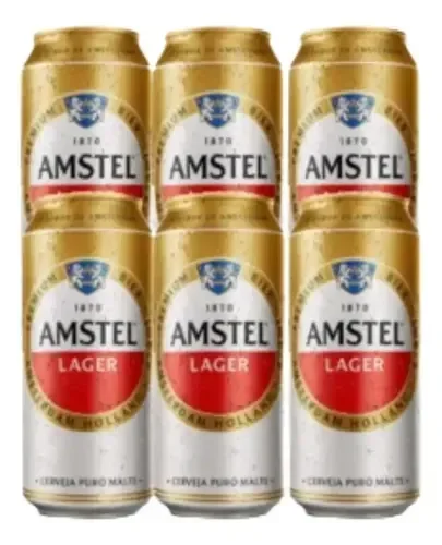 Cerveza Amstel 473 ml