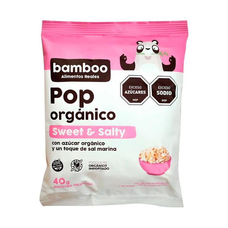 Pochoclo Orgánico Sweet & Salt 40g