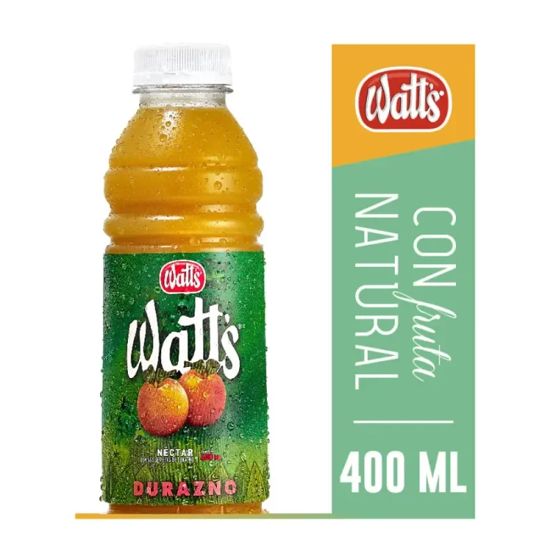 Jugo Watts Durazno 400ml