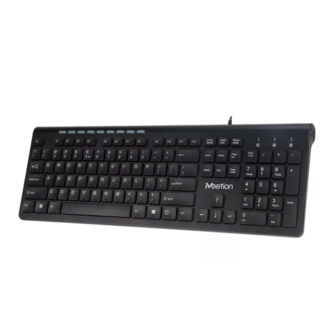 Teclado USB MEETION K842M Ultrafino Multimedia