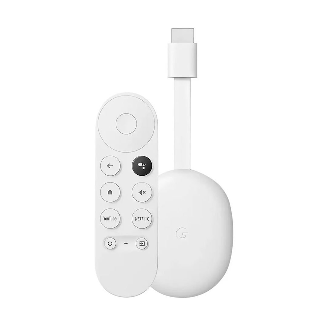 Google Chromecast 4K Streaming Media Player SNOW WHITE