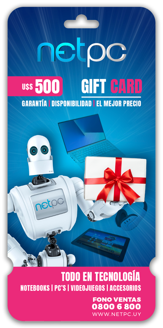 Grift Cards NETPC U$S 500
