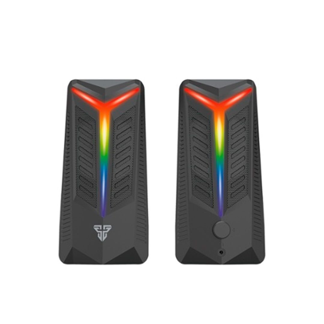 Parlante Gaming 2.0 Dual USB GS301 Bluetooth Negro