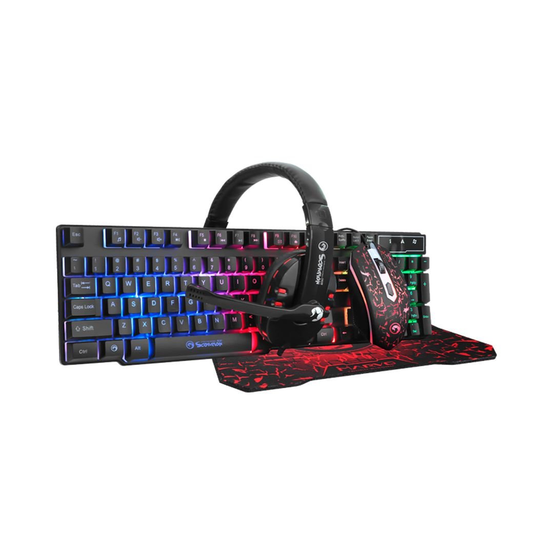 Combo Gaming 4 en 1 MARVO CM370 Ergonómico