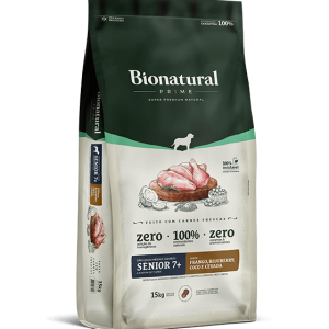 Bionatural Prime Perro Senior +7 Razas Medianas y Grandes - Sabor Pollo - 15kg