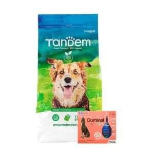 Tandem Perro Adulto 15+3 kg + Pipeta Dominal  25 a 40 kg
