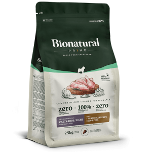 Bionatural Prime Adulto Light / Castrados Razas Pequeñas - Sabor Pollo - 10kg