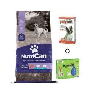 Nutrican Perro Adulto Rp  7.5 kg + Pipeta Dominal Max  hasta 5 kg o Pipeta  Pulgout 5 a 10 kg