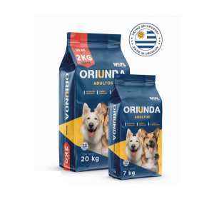 Combo Oriunda Perro Adulto 22+7kg
