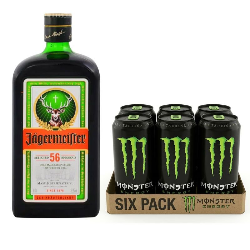 Combo Jagermeister + 6 Monster
