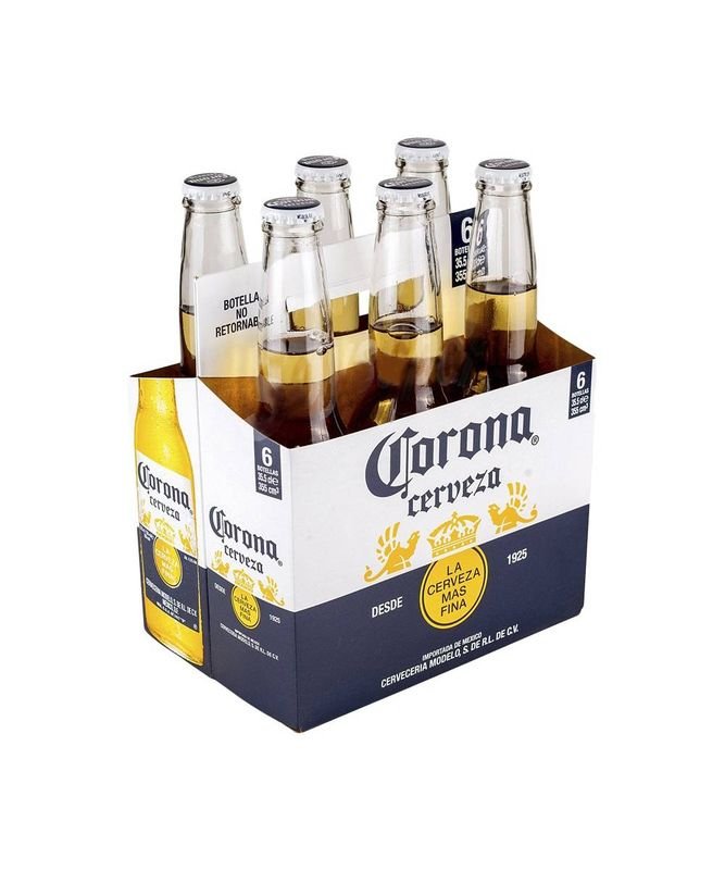 Cerveza Corona 330 Ml X6