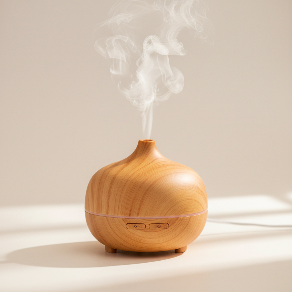 Humidificador Ultrasónico de Madera
