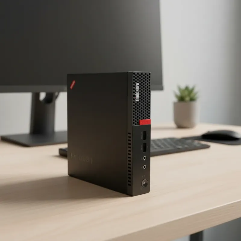 Lenovo ThinkCentre M910Q - Computadora de escritorio pequeña, Intel Core i7-7700T hasta 3.8 GHz, 8 GB DDR4, 512 GB NVMe SSD, 4K 3 monitores compatible con DisplayPort, HDMI, AC Wi-Fi, Bluetooth