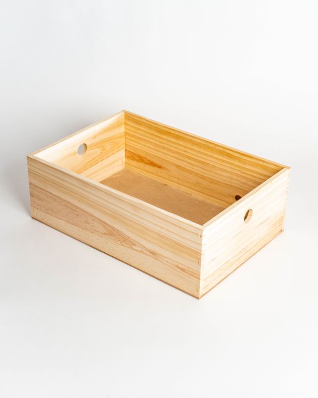 Cajón de madera grande