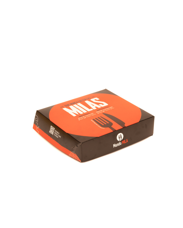 Caja de Milanesa Mediana 240x160x55