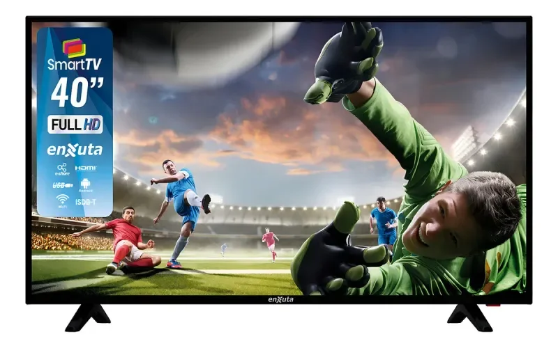 Smart TV de 40" Enxuta LEDENX40S2K Full HD