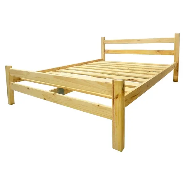 CAMA DE MADERA 2plz