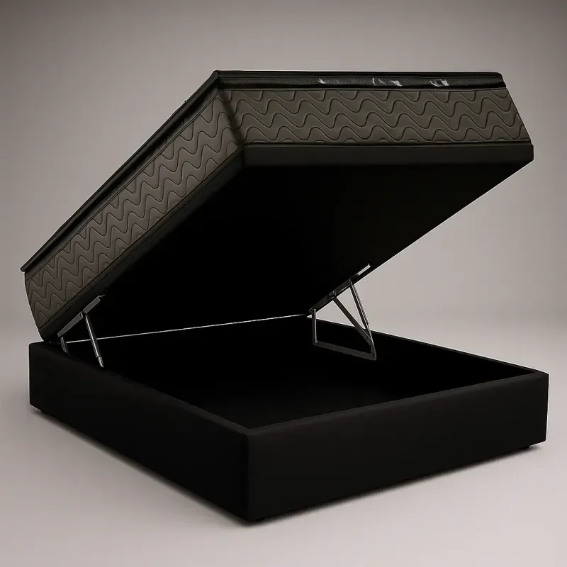 BOX BAUL 2PLZ + COLCHON ORTOPEDICO