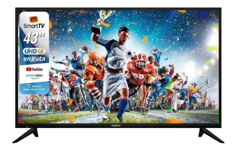 Televisor Enxuta Led Smart 43 Ledenx1243sdf4kw