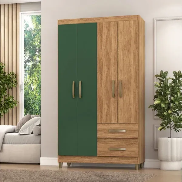 Ropero 4 puertas RP1420 - VERDE