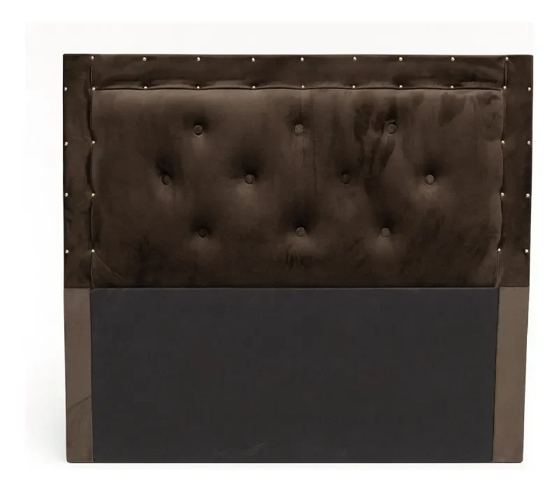 RESPALDO DE SOMIER 2plz MARRON ECO